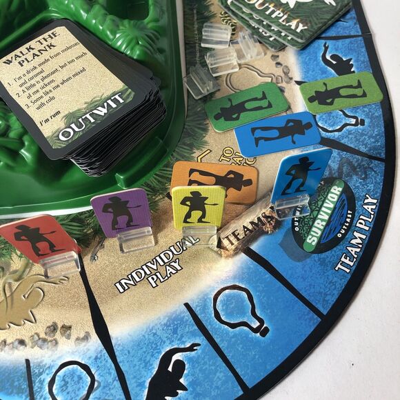 Mattel Survivor Board Game 2000 42745 No Pen No Instructions - Picture 5 of 13